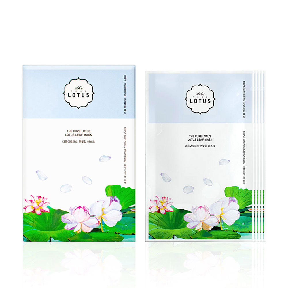 Lotus Leaf mask Soothing & Brightening (5ea)