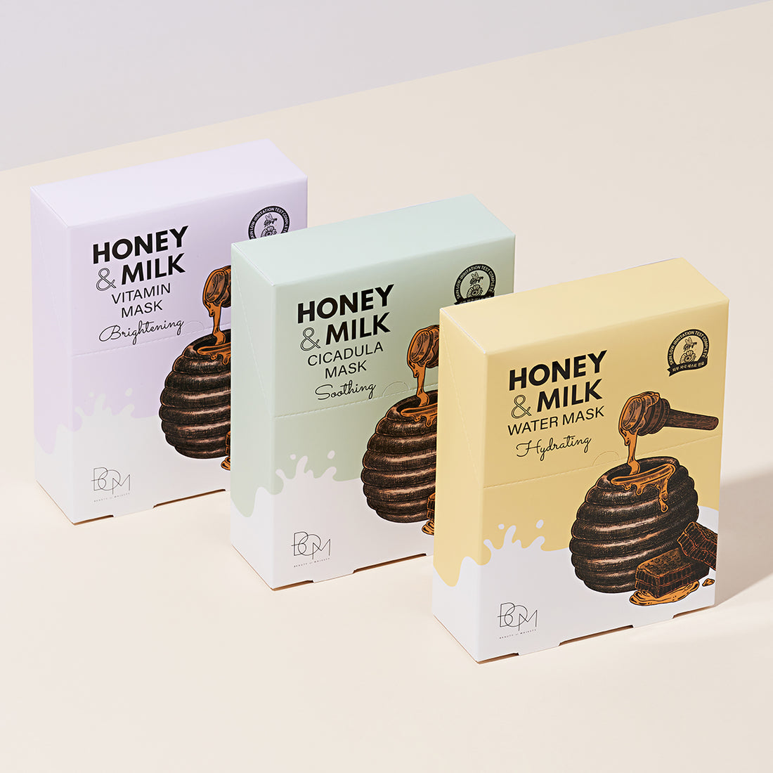 BOM HONEY AND MILK MASK(10ea)