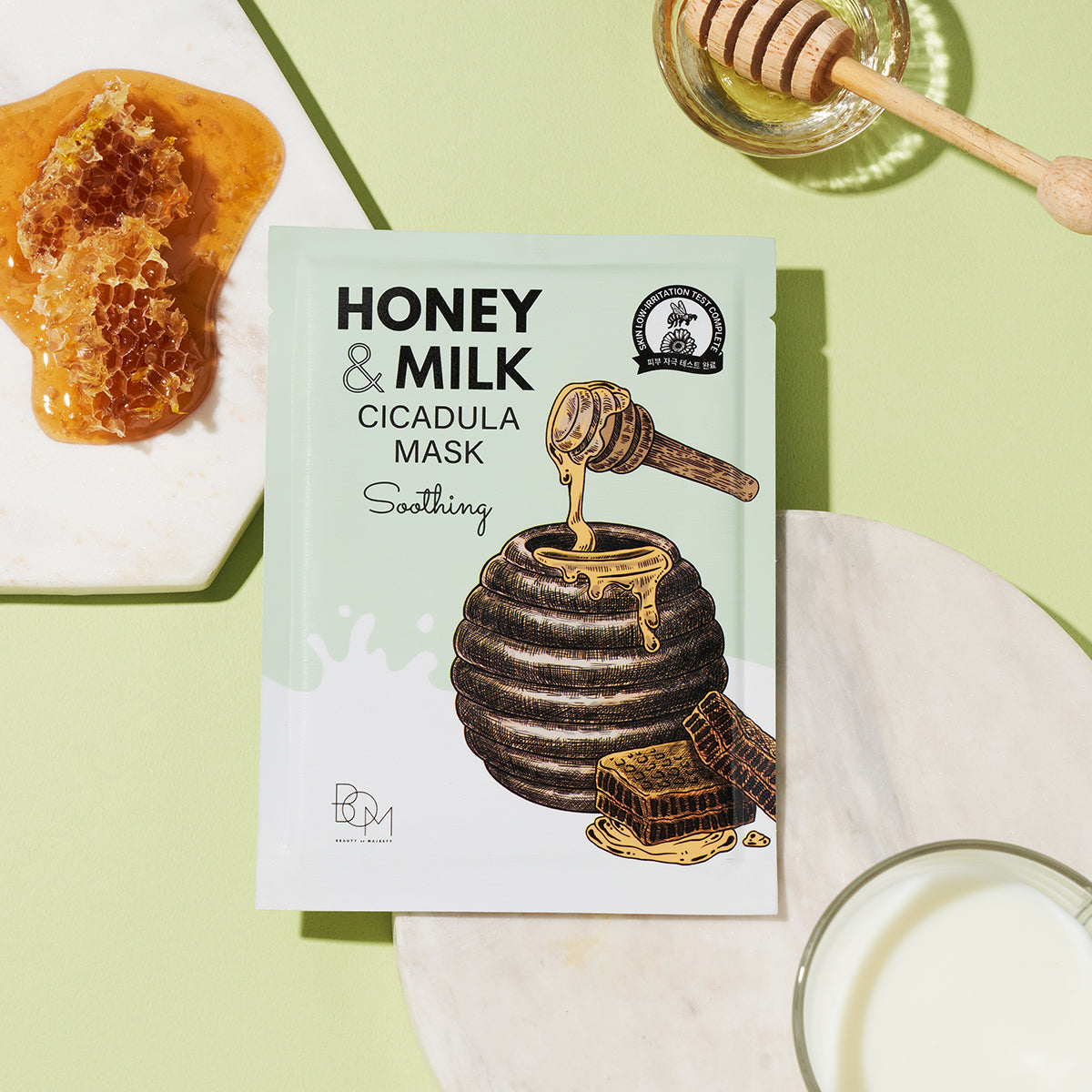 BOM HONEY AND MILK MASK(10ea)