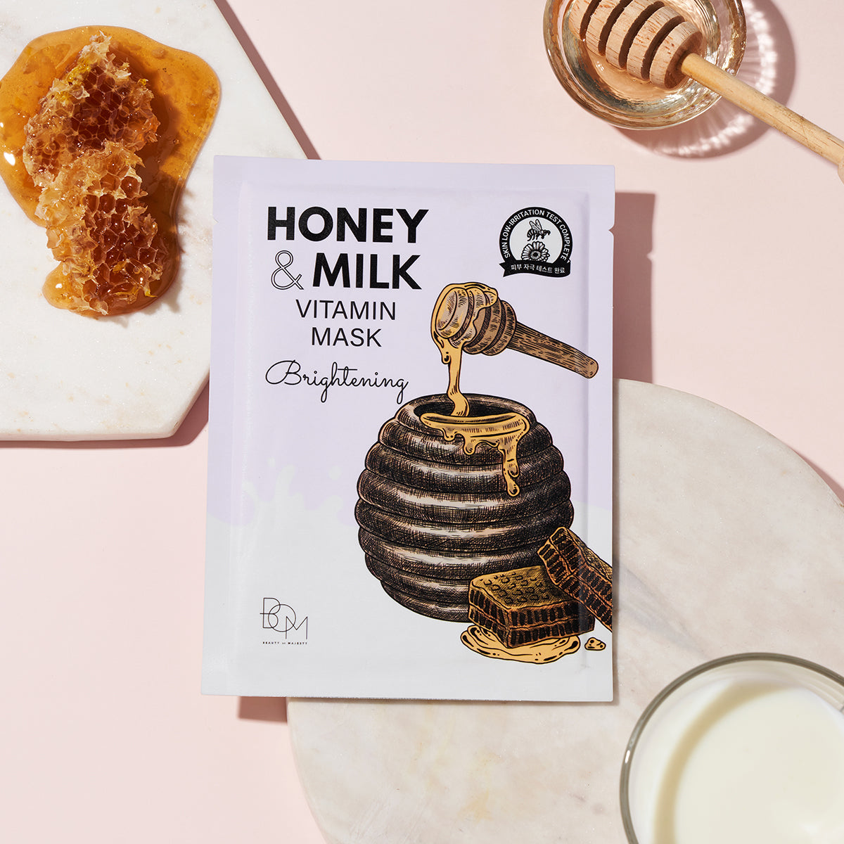 BOM HONEY AND MILK MASK(10ea)