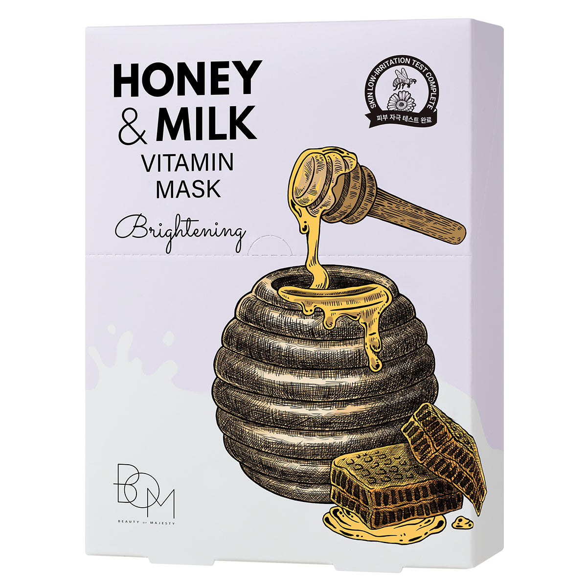 BOM HONEY AND MILK MASK(10ea)