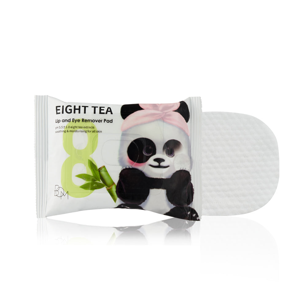 BOM EIGHT TEA LIP AND EYE REMOVER PAD