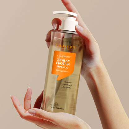 Cellreborn Cellrebiome 33 Silk Protein Shampoo
