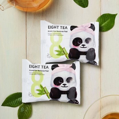 BOM EIGHT TEA LIP AND EYE REMOVER PAD