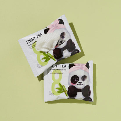 BOM EIGHT TEA LIP AND EYE REMOVER PAD