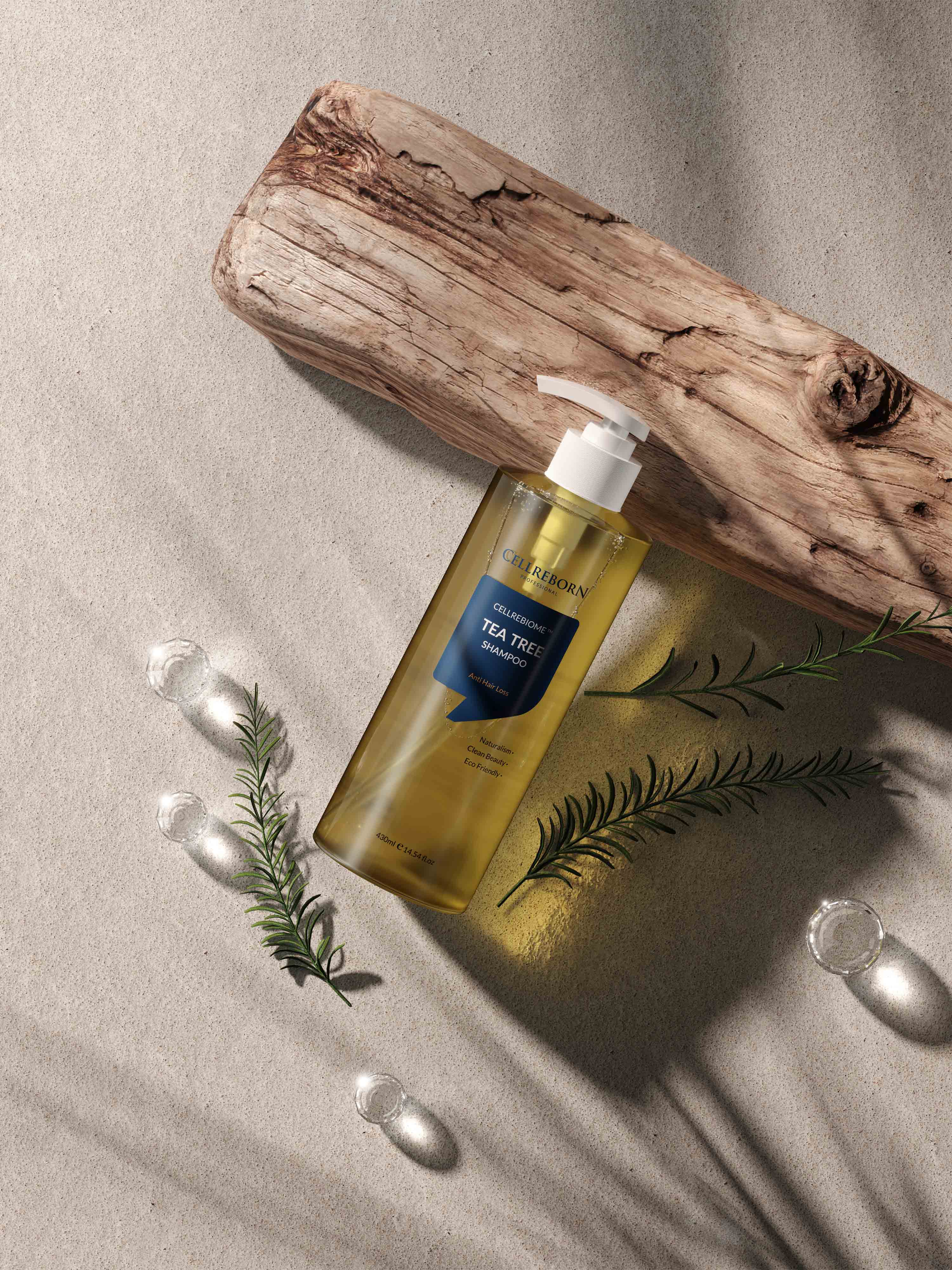 Cellreborn Cellrebiome Tea Tree Shampoo