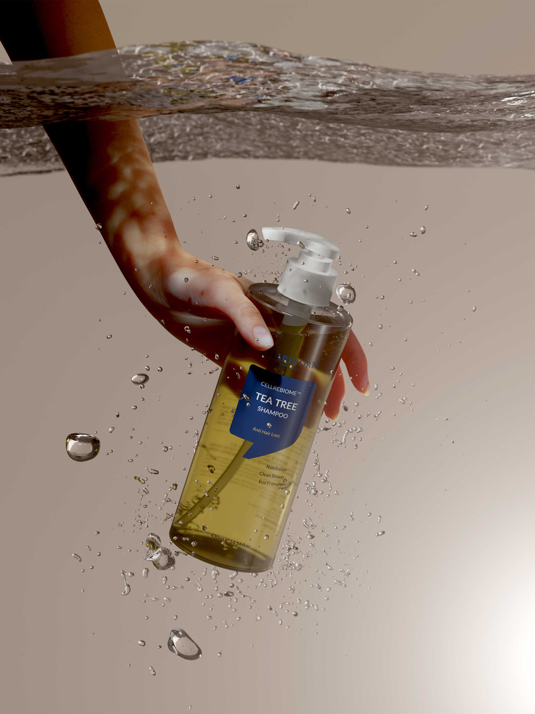 Cellreborn Cellrebiome Tea Tree Shampoo