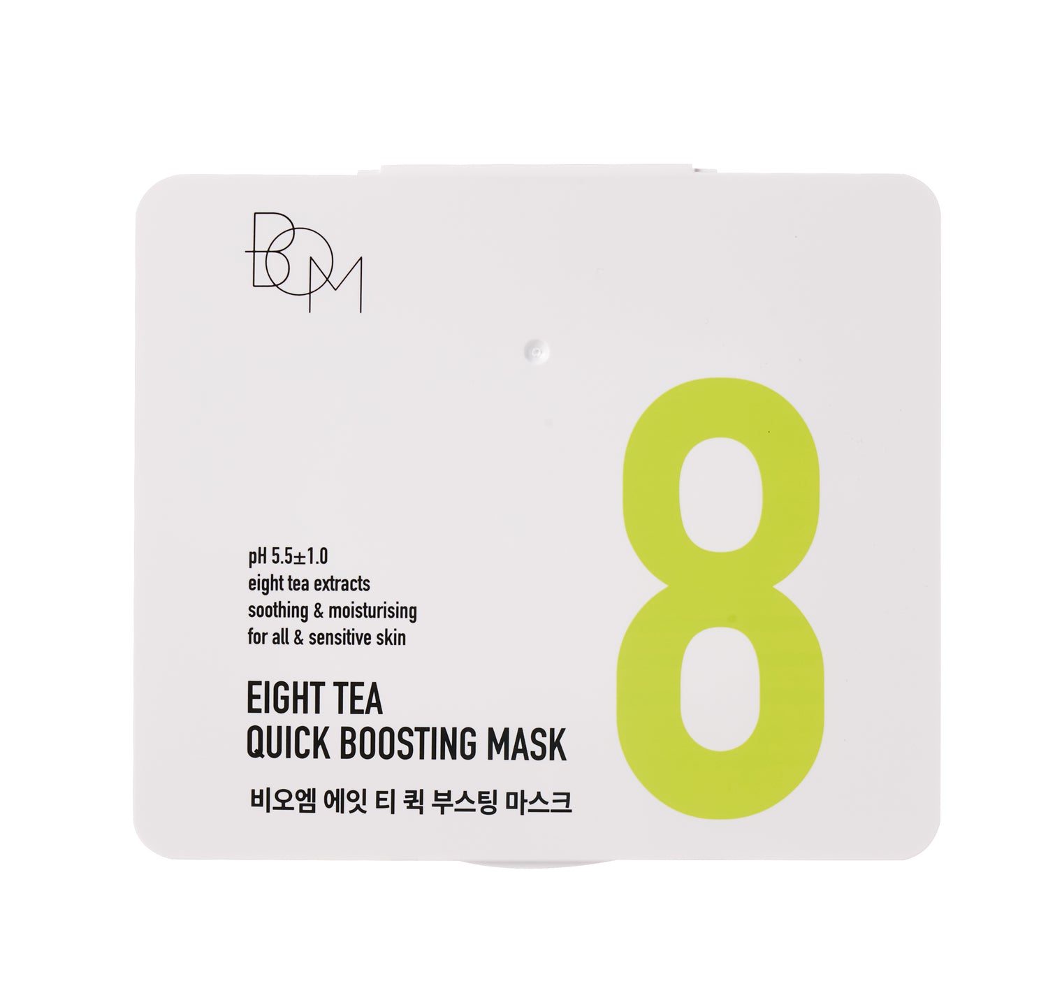 BOM EIGHT TEA QUICK BOOSTING MASK