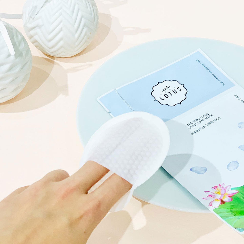 Lotus Leaf mask Soothing &amp; Brightening (5ea)