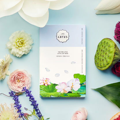 Lotus Leaf mask Soothing &amp; Brightening (5ea)