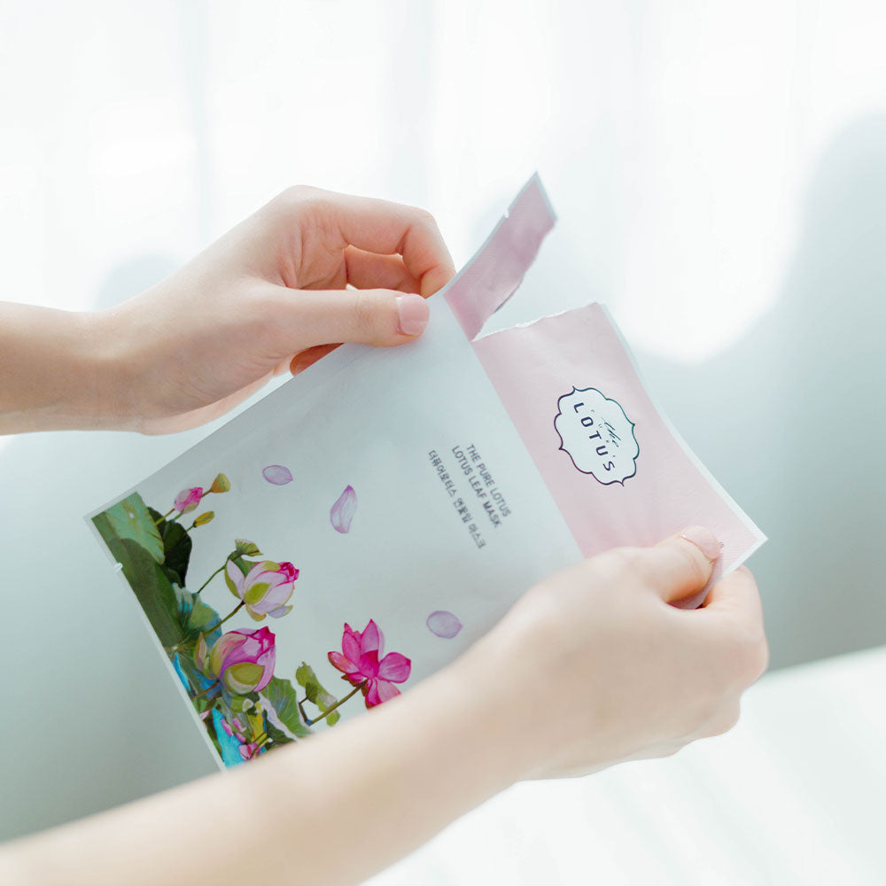 Lotus Leaf mask Wrinkle treatment (5ea)