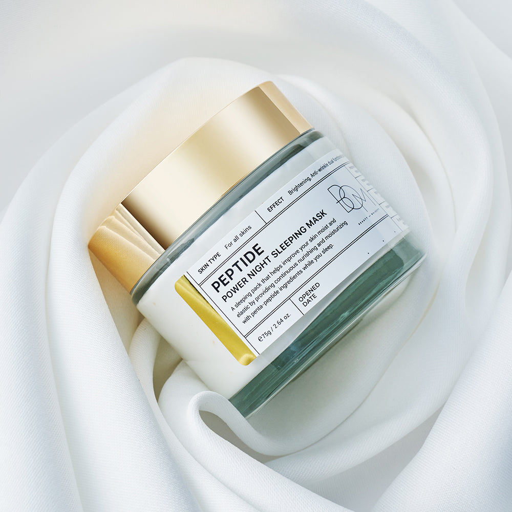BOM PEPTIDE POWER NIGHT SLEEPING MASK